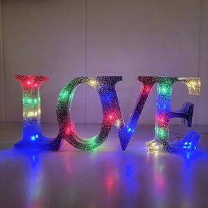 Resin "LOVE" sign